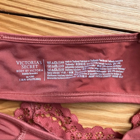 Victoria’s Secret Bandeau Lace Bralette, NWT, M - Picture 7 of 14